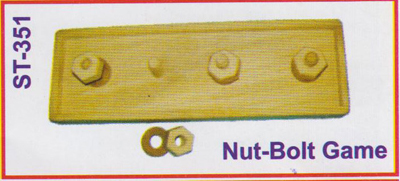 Manufacturers Exporters and Wholesale Suppliers of Nut Bolt game New Delhi Delhi